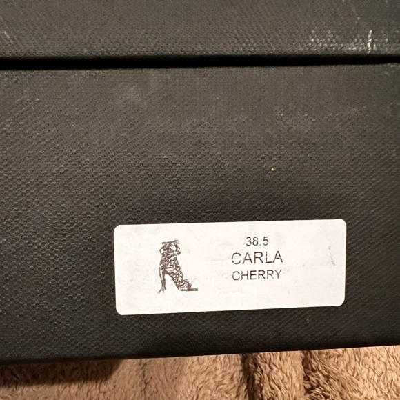 Brand New Monika Chiang Carla Cherry Leather Rope Sandal EU Size 38.5 US 8 - Picture 8 of 8